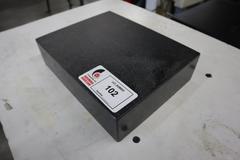 Black Granite Surface Plate 12" x 9.25" x 3"
