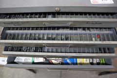 Huot Large 4 Drawer Cabinet of Extra Drills