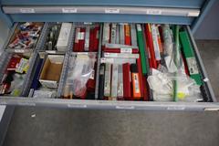 Lista HD Tool Cabinet LOADED with Perishable Cutting Tools, (14) Drawers