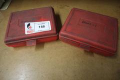 6" Steel Parallels (2) Sets 1/8" Thick, 1/2" - 1-5/8"