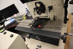 S-T INdustries 20-3700 OPtical Comparator, 14" Screen, Quadra-Check 200 DRO, Surface and Profile Illumination, Portable Stand