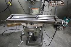 Bridgeport Series I 2HP Vertical Milling Machine, 9" x 42" Table, Variable Speed, Acu-Rite III 2 Axis DRO, Power Table Feed