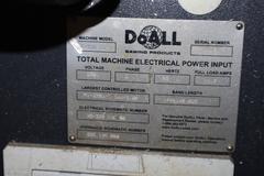 DoAll S-320CNC Structurall Programmable Horizontal Band Saw, Mitering to 60 Degrees, 11.75" Max Cut Diameter - NEW 2019