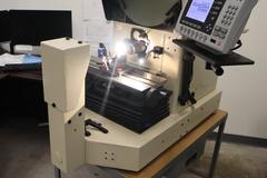 S-T INdustries 20-3700 OPtical Comparator, 14" Screen, Quadra-Check 200 DRO, Surface and Profile Illumination, Portable Stand