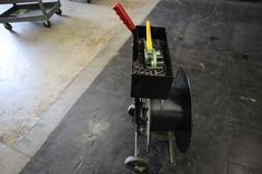 Uline Portable Plastic Banding Cart with Strap Ratchet and Clips