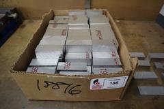 T6061 Aluminum Blanks, Approx 150 pcs Cut Size 3.5" x 1.5" x 1..25"