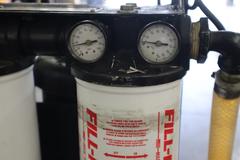 Fluid Solutions Inc. Portable Fluidl Pump System with Filtration, 1/ 2 HP - Single Phase
