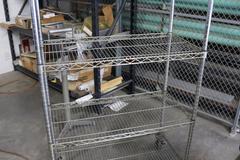 Metro Portable Wire Rack Shelving Unit - 4 Shelves