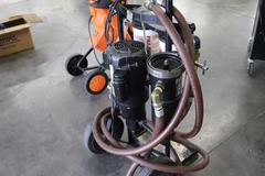 Fluid Solutions Inc. Portable Fluidl Pump System with Filtration, 1/ 2 HP - Single Phase