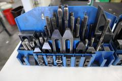 Clamp Down Hardware Sets, (2) Partial Sets with Racks 1/2" Hardware