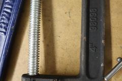 Kant Twist Clamps (4pcs) 2", (2) 6" Irwin C-Clamps, (1) 4" C-Clamp