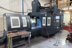 Johnford DMC-2100H Bridge Type CNC Vertical Machining Center with Fanuc 18i-MB, Renishaw Probing, 40 ATC, ONLY 8500 CUTTING HOURS