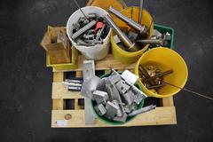 Pallet' O Scrap, Steel, Aluminum, Brass, Copper