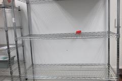 Wire Shelf Unit, with Wheels and 6 Shelves ***No Contents***