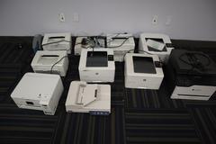 Printers and Copiers (10) And Check Scanner