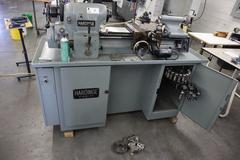 Hardinge HLV-H Toolroom Lathe, Variable Speed Spindle, Power Feeds, Threading, 5C Closer, Chucks
