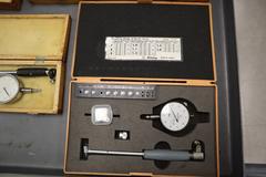 Dial Bore Indicators (6pcs), (1) Mitutoyo .7-1.4", (1) Mitutoyo .4-.7", (1) Mitutoyo .24-.4", (3) China Brand