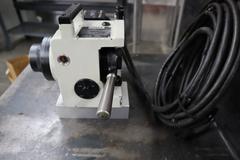 Haas HA5C Brushless Programmable Rotary Table, 5C Collet Closer, Mounted on Aluminum Fixture Block