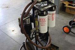 Fluid Solutions Inc. Portable Fluidl Pump System with Filtration, 1/ 2 HP - Single Phase