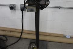 Single End Buffer, 1/2 HP, Single Phase, w Pedestal Base