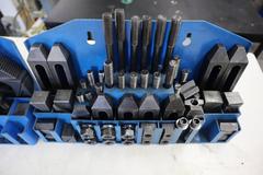 Clamp Down Hardware Sets, (2) Partial Sets with Racks 1/2" Hardware