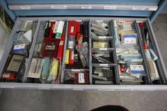 Lista HD Tool Cabinet LOADED with Perishable Cutting Tools, (14) Drawers
