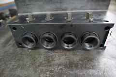 5C Collet 4 Place Manual Locking Fixture Block