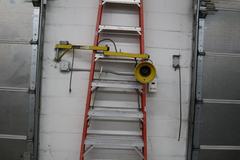 Werner 12' Fiberglass Extension Ladder, 300 lb Capacity