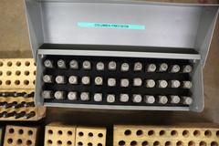 Letter and Number Steel Stamp Sets 1/8", 3/16", 1/4"