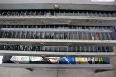 Huot Large 4 Drawer Cabinet of Extra Drills