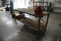 Heavy Duty Work Bench with 6" Bench Vise