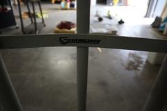 StrongWay Steel Hand Truck, 2 Wheel Dolley 1,000 Lb Cap, Air Tires