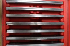 6" Steel Parallels (2) Sets 1/8" Thick, 1/2" - 1-5/8"