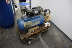 Vac-U-Lok Vacuump Pump System, 3/4 HP, Portable on Cart, SINGLE PHASE