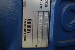 Quincy QT-7.5 Air Compressor, 7.5 HP, 80 Gallon Vertical Air Tank