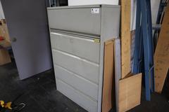 5 Drawer Lateral File Cabinets with Assorted Contents