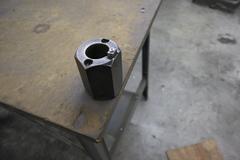 Work Bench with (2) 40 Taper Tool Vises