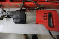 Milwaukee Corded Sawzall in Metal Case with Extra Blades