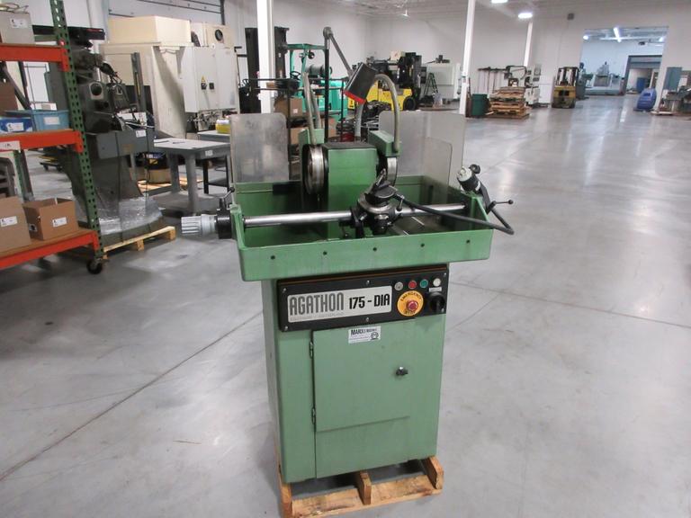 Agathon 175-DIA High Precision Carbide Tool Grinder, with Multi Angle Swivel Heads