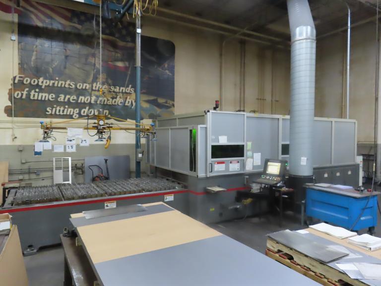 Cincinnati CL-940 4000 Watt Fiber Laser Cutting System, IPG YLS-4000, Automatic Pallet Shuttle, Chiller