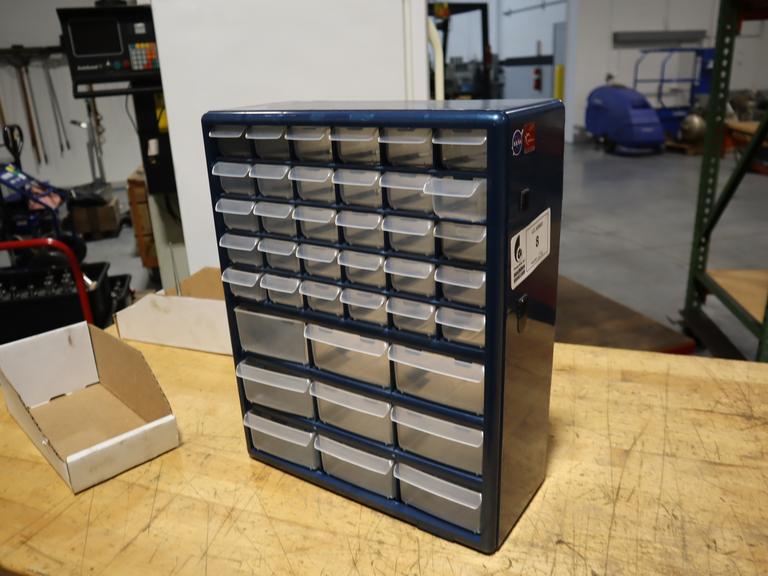 Multi Bin Plastic Storage Unit with 42 Drawers **Empty**