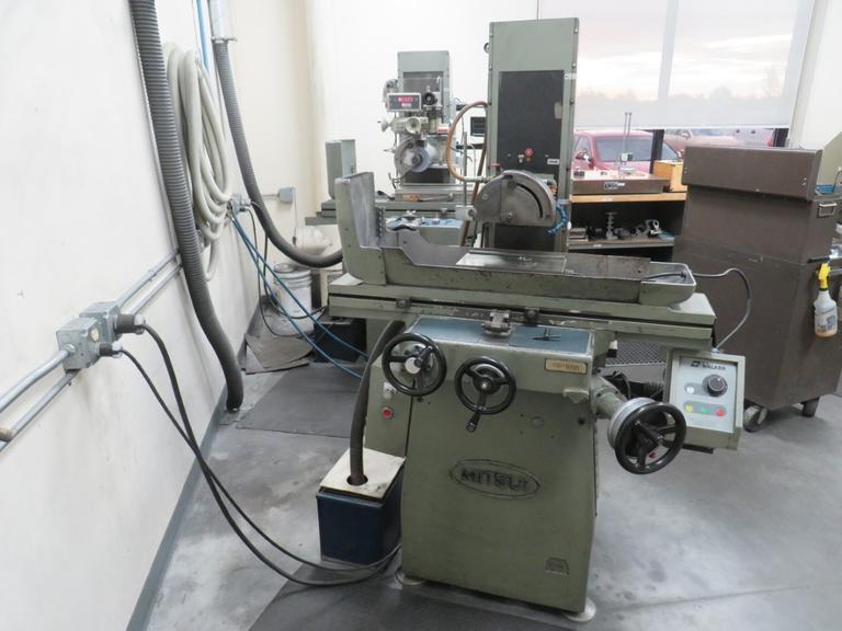 Mitsui Seiki MSG-200MH Hand Feed Surface Grinder, 6"x12" Chuck, Coolant (Located at Cullinan Rigging in Ramsey, MN)