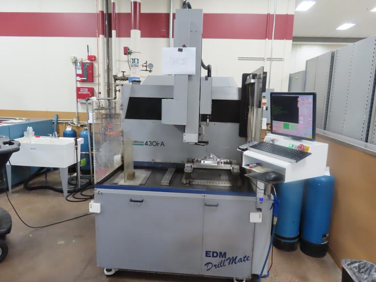 Perseo-Erie EDM DrillMate 430i with 16-Station Automatic Electrode Changer (Located at Cullinan Rigging in Ramsey, MN)