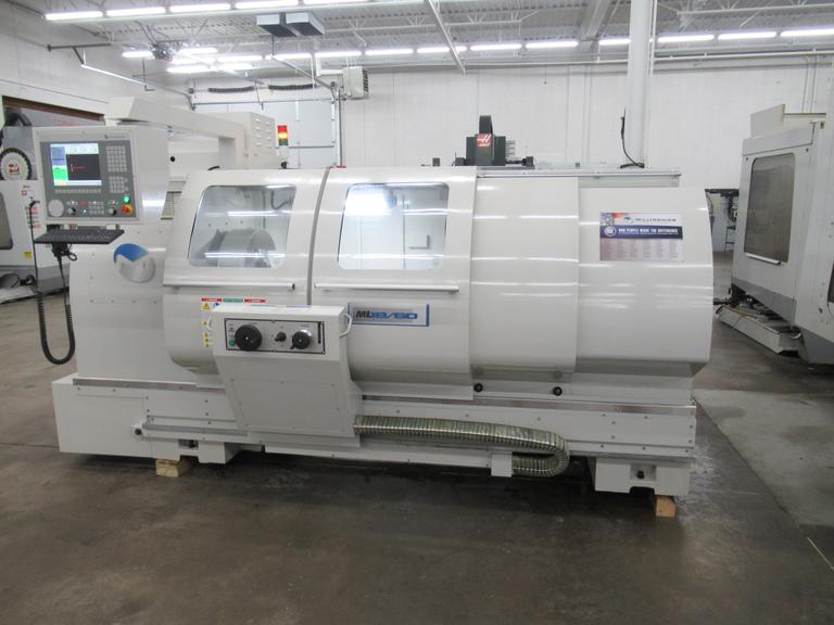 Milltronics ML18/60 2-Axis Combination Lathe, 8 Station Turret, Tailstock