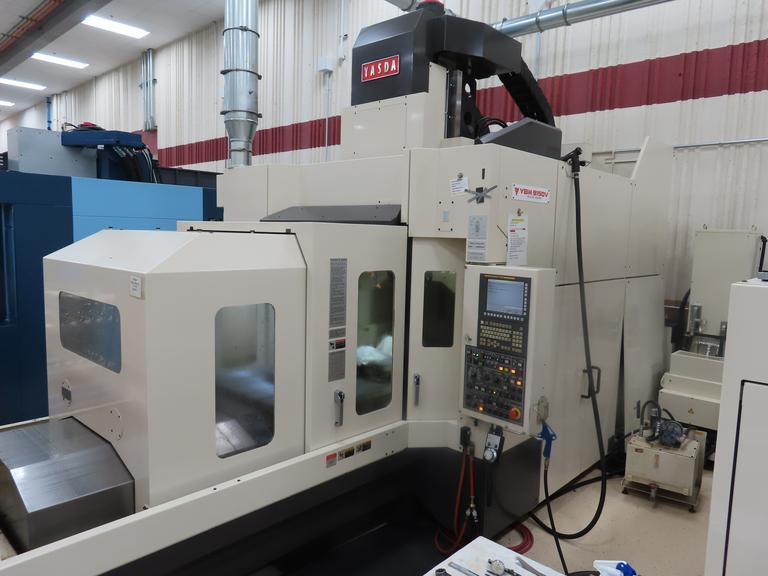 Yasda YBM-9150V Bridge-Type CNC Vertical Machining Center (CNC Jig Borer), Fanuc 31i, Probing, 24K RPM, 60 ATC