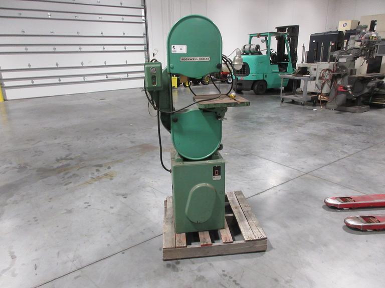 Rockwell/Delta 28-380, 14" Wood and Metal Cutting Vertical Bandsaw