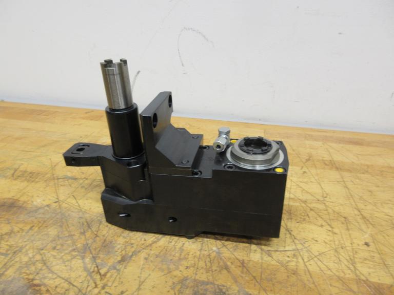 Heimatec 8 019 46 165, VDI40 Drive Lathe Radial Live Tool, Double Sided ER32 Collet with Coolant Nozzles ***Appears New***