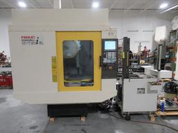 Fanuc Robodrill Alpha T21iEL CNC Drilling/Tapping Machine w/Automatic Pallet Changer, Renishaw Probing System, 21 ATC and MORE!!!