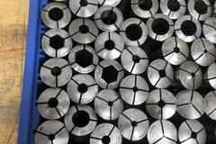 Hardinge 5C Collets (50+ pcs), Various Diameters and Shapes