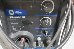 Millermatic 251 MIG Wire Feed Welder with Rolling Base and Accessories, 200/230V Single Phase